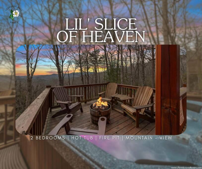 Lil Slice Of Heaven - Perfect Views-Hot Tub-Wine Villa Blue Ridge Exterior photo