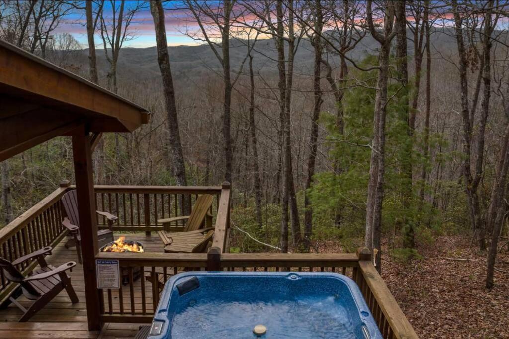 Lil Slice Of Heaven - Perfect Views-Hot Tub-Wine Villa Blue Ridge Exterior photo