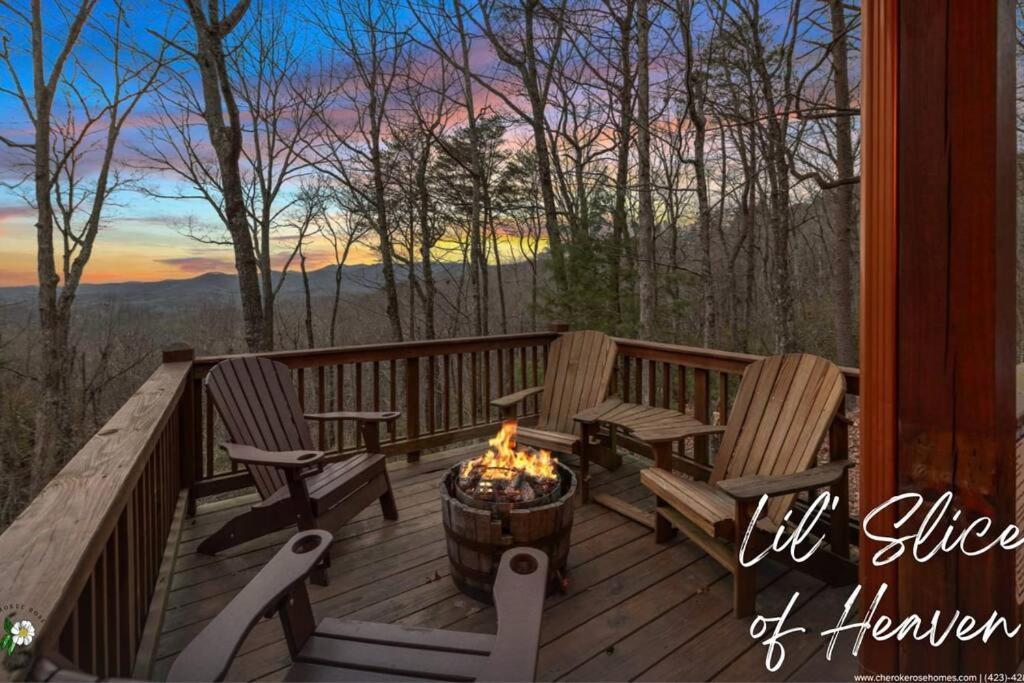 Lil Slice Of Heaven - Perfect Views-Hot Tub-Wine Villa Blue Ridge Exterior photo