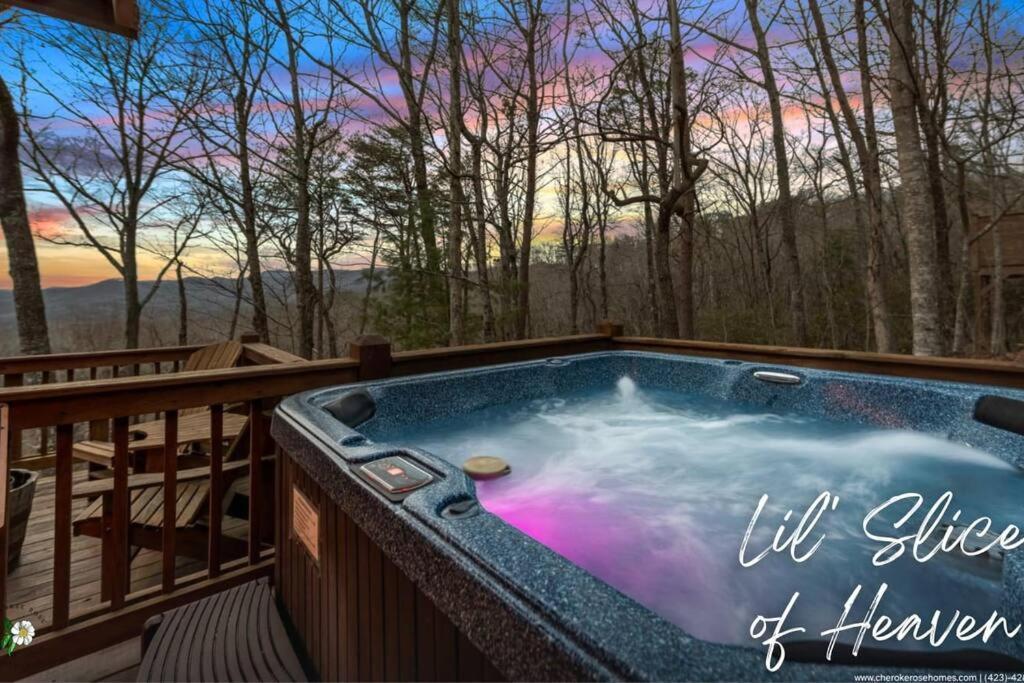 Lil Slice Of Heaven - Perfect Views-Hot Tub-Wine Villa Blue Ridge Exterior photo
